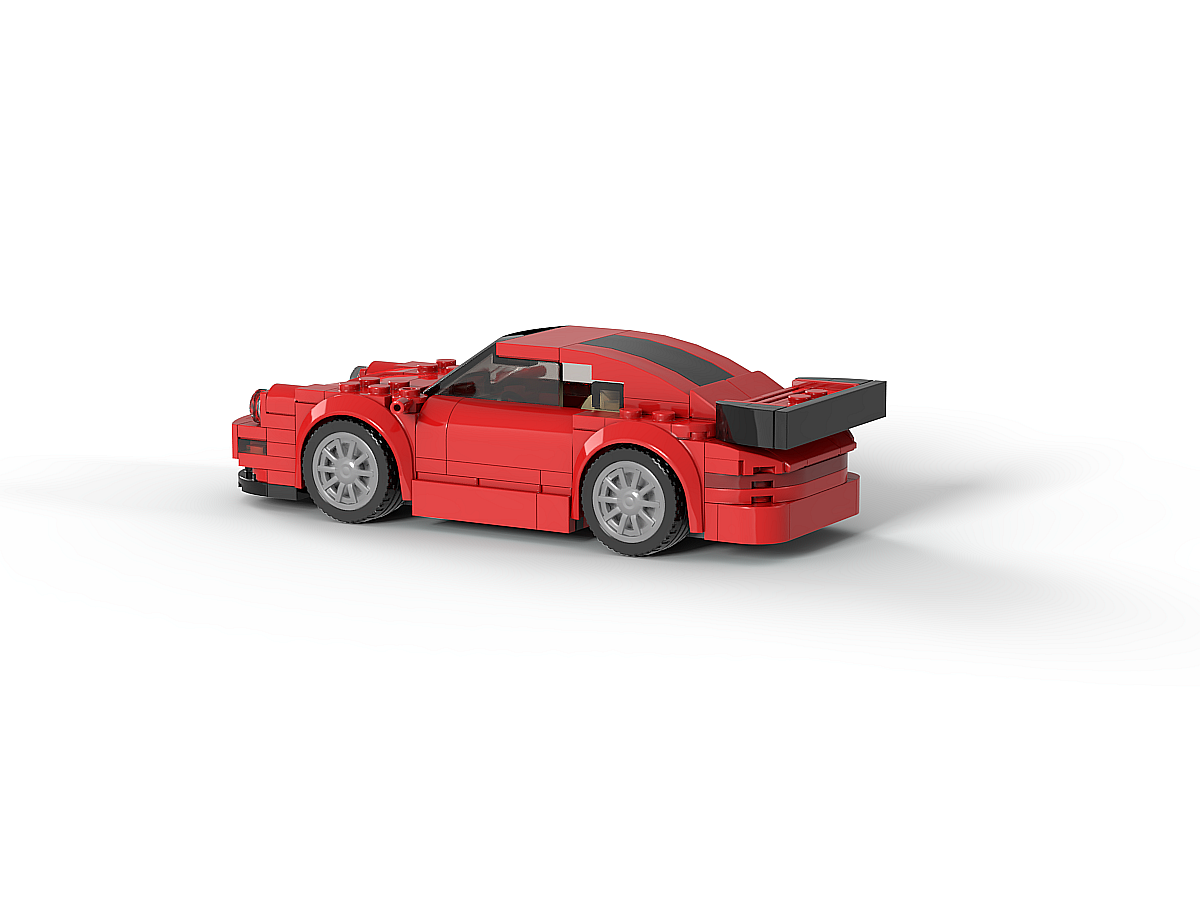 LEGO MOC PORSCHE® 911 Turbo Red by evobrick