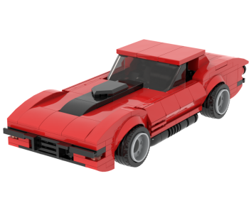 Corvette Stingray C2 Cabrio 1966 Red